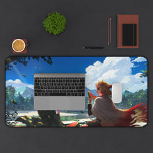 Cargar imagen en el visor de la galería, Kyojuro Rengoku Tanjiro Kamado Mouse Pad (Desk Mat) With Laptop
