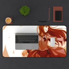 Cargar imagen en el visor de la galería, Spice And Wolf Mouse Pad (Desk Mat) With Laptop
