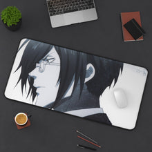 Load image into Gallery viewer, Nobuchika Ginoza Side view Mouse Pad (Desk Mat) On Desk
