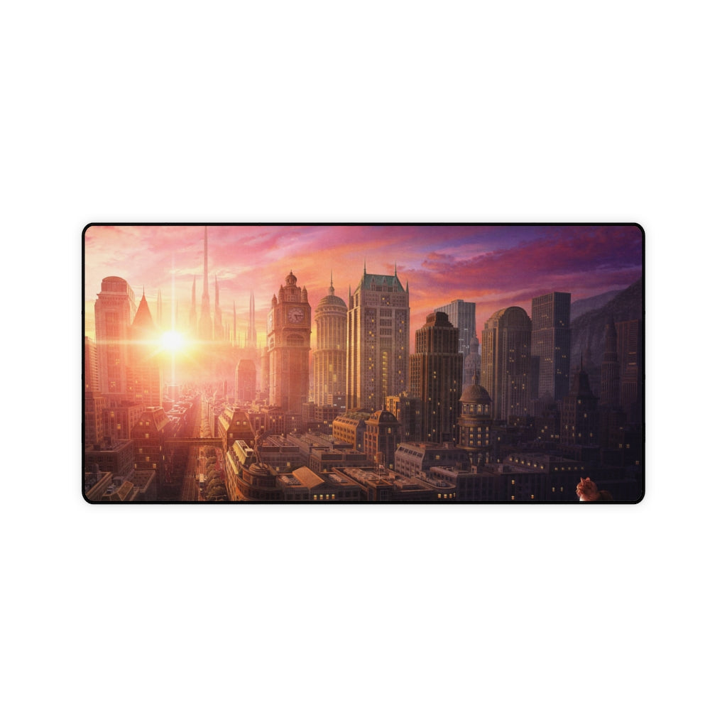 Anime City Mouse Pad (Desk Mat)