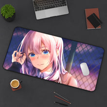 Load image into Gallery viewer, Shikimori&#39;s Not Just A Cutie Mouse Pad (Desk Mat) On Desk
