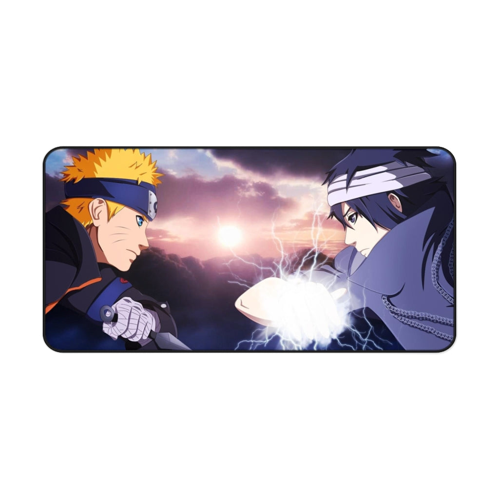 Naruto Vs Sasuke Mouse Pad (Desk Mat)