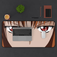 Cargar imagen en el visor de la galería, Spice And Wolf Mouse Pad (Desk Mat) With Laptop
