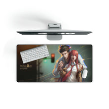 Load image into Gallery viewer, Okabe and Kurisu Mouse Pad (Desk Mat)
