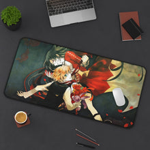 Cargar imagen en el visor de la galería, Pandora Hearts Alice Baskerville, Oz Vessalius Mouse Pad (Desk Mat) On Desk
