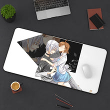 Load image into Gallery viewer, A Certain Scientific Railgun Mouse Pad (Desk Mat) On Desk
