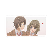 Cargar imagen en el visor de la galería, Rascal Does Not Dream of Bunny Girl Senpai Mouse Pad (Desk Mat)
