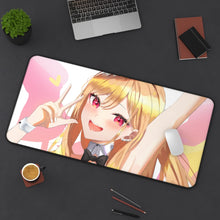 Cargar imagen en el visor de la galería, My Dress-Up Darling Marin Kitagawa Mouse Pad (Desk Mat) On Desk
