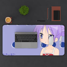 Cargar imagen en el visor de la galería, Lucky Star Kagami Hiiragi Mouse Pad (Desk Mat) With Laptop
