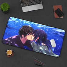 Load image into Gallery viewer, Nagi No Asukara Mouse Pad (Desk Mat) On Desk
