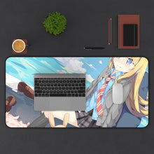 Load image into Gallery viewer, Your Lie In April Mouse Pad (Desk Mat) With Laptop
