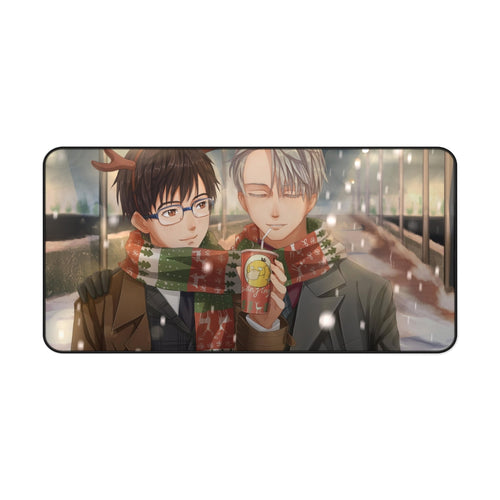 Yuri!!! On Ice Victor Nikiforov, Yuuri Katsuki Mouse Pad (Desk Mat)