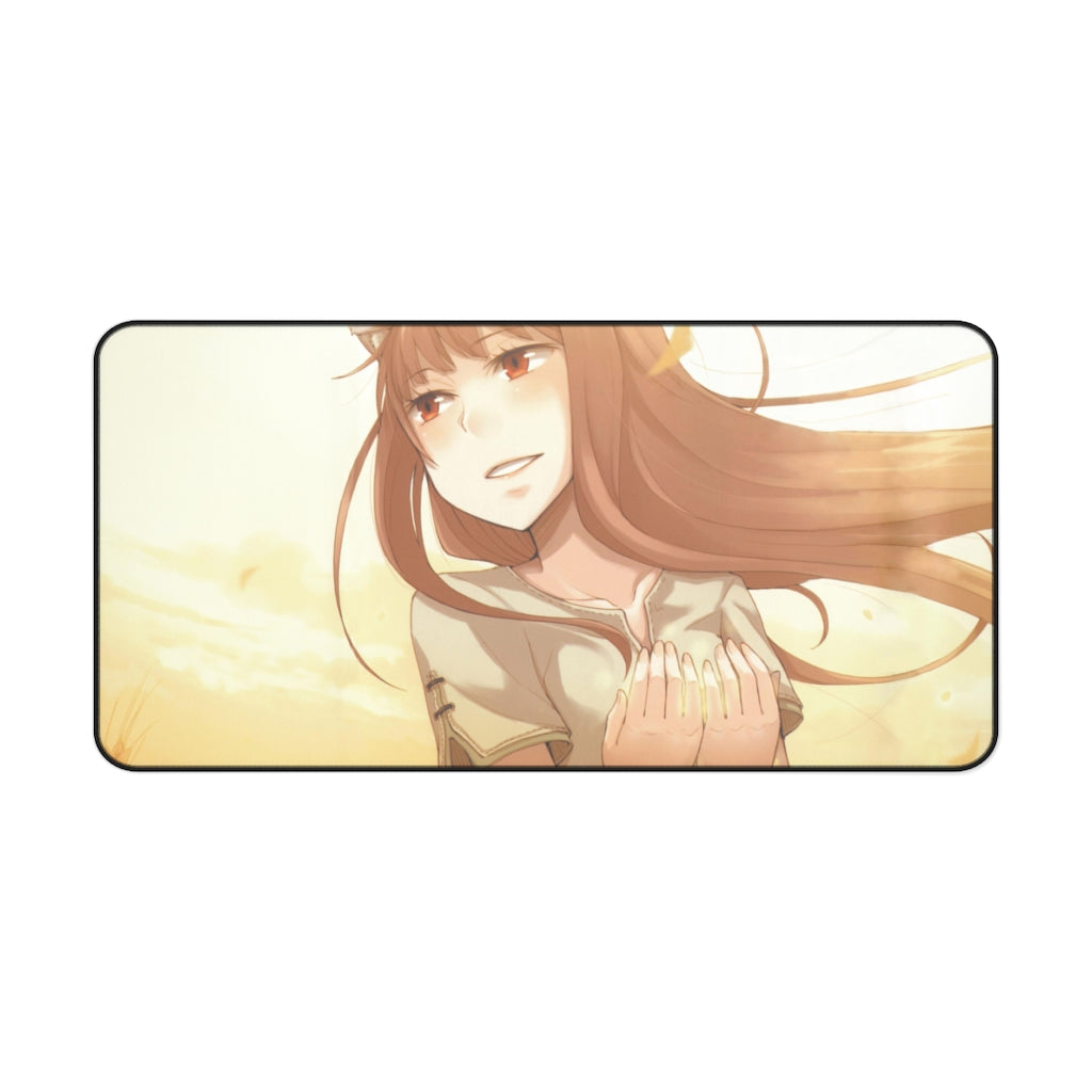 Spice And Wolf Mouse Pad (Desk Mat)