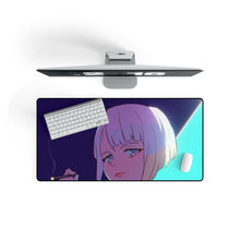 Load image into Gallery viewer, Cyberpunk: Edgerunners Mouse Pad (Desk Mat) On Desk
