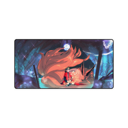 Naruto and Kurama Mouse Pad (Desk Mat)