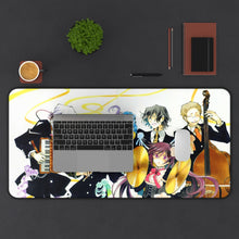 Load image into Gallery viewer, Pandora Hearts Xerxes Break, Gilbert Nightray, Alice Baskerville, Oz Vessalius Mouse Pad (Desk Mat) With Laptop
