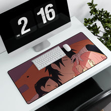 Load image into Gallery viewer, Sasuke&#39;s family Mouse Pad (Desk Mat) With Laptop
