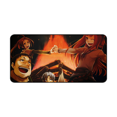 Spice And Wolf Mouse Pad (Desk Mat)