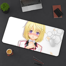 Charger l&#39;image dans la galerie, Infinite Stratos Mouse Pad (Desk Mat) On Desk
