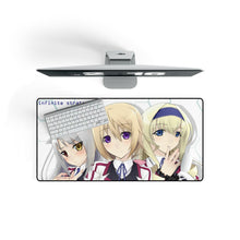 Charger l&#39;image dans la galerie, Infinite Stratos Mouse Pad (Desk Mat) On Desk
