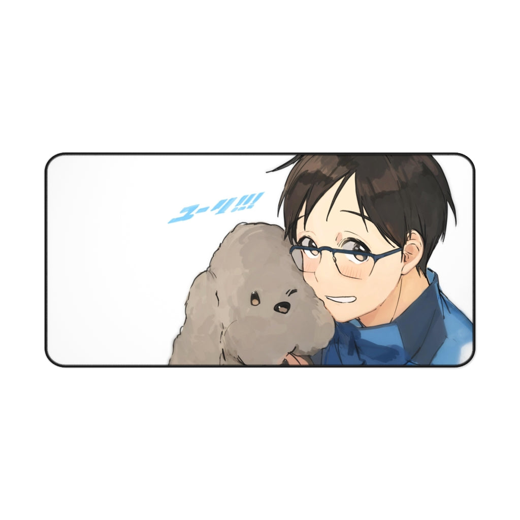 Yuri!!! On Ice Yuuri Katsuki Mouse Pad (Desk Mat)