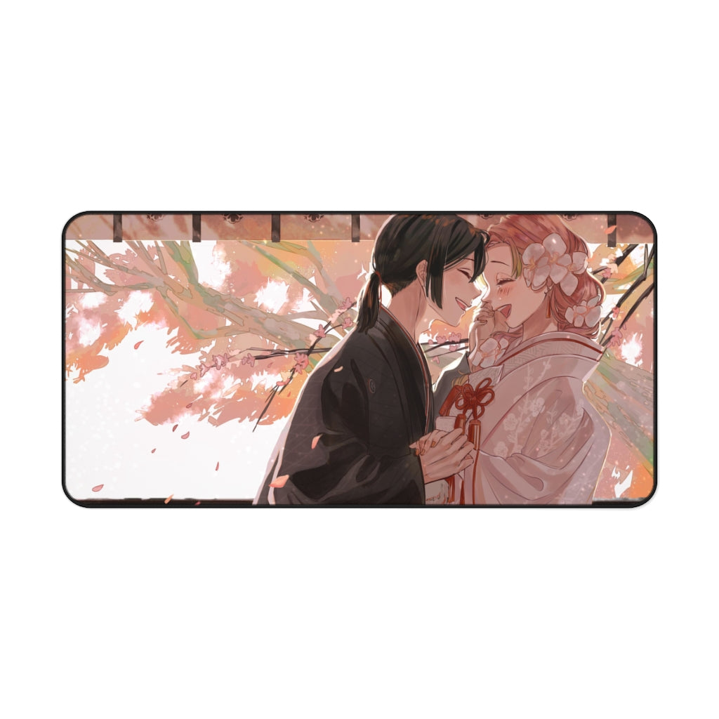 Mitsuri Kanroji Obanai Iguro Mouse Pad (Desk Mat)