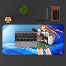 Cargar imagen en el visor de la galería, Highschool Of The Dead Mouse Pad (Desk Mat) With Laptop
