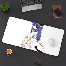 Load image into Gallery viewer, When They Cry Mouse Pad (Desk Mat) On Desk
