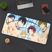 Charger l&#39;image dans la galerie, Free! Rin Matsuoka, Makoto Tachibana, Haruka Nanase, Nagisa Hazuki Mouse Pad (Desk Mat) On Desk
