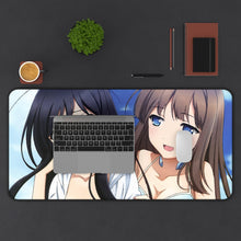 Cargar imagen en el visor de la galería, Accel World Kuroyukihime, Fuuko Kurasaki Mouse Pad (Desk Mat) With Laptop
