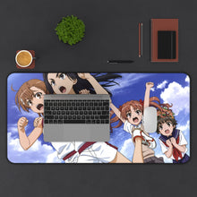 Load image into Gallery viewer, A Certain Scientific Railgun Mouse Pad (Desk Mat) With Laptop
