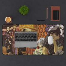 Cargar imagen en el visor de la galería, Darker Than Black Hei, Yin Mouse Pad (Desk Mat) With Laptop
