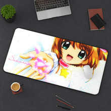 Cargar imagen en el visor de la galería, Cardcaptor Sakura Sakura Kinomoto Mouse Pad (Desk Mat) On Desk
