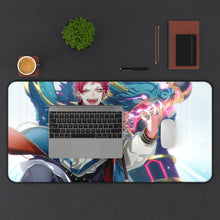 Charger l&#39;image dans la galerie, Hypnosis Mic Mouse Pad (Desk Mat) With Laptop
