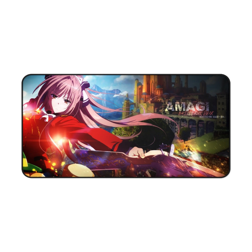 Amagi Brilliant Park Isuzu Sento, Moffle Mouse Pad (Desk Mat)