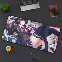 Charger l&#39;image dans la galerie, My Teen Romantic Comedy SNAFU Hachiman Hikigaya, Yukino Yukinoshita, Yui Yuigahama Mouse Pad (Desk Mat) On Desk
