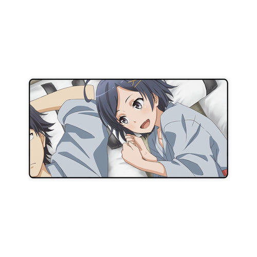 My Teen Romantic Comedy SNAFU Hachiman Hikigaya, Komachi Hikigaya Mouse Pad (Desk Mat)