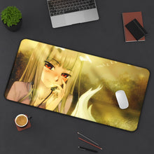 Cargar imagen en el visor de la galería, Spice And Wolf Mouse Pad (Desk Mat) On Desk
