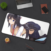 Load image into Gallery viewer, Rascal Does Not Dream Of Bunny Girl Senpai Mouse Pad (Desk Mat) On Desk
