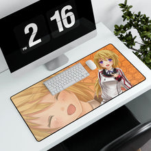 Charger l&#39;image dans la galerie, Infinite Stratos Mouse Pad (Desk Mat) With Laptop
