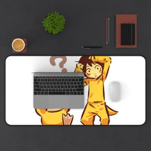 Cargar imagen en el visor de la galería, Psyduck Moemon Mouse Pad (Desk Mat) With Laptop
