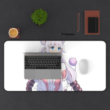 Load image into Gallery viewer, Miss Kobayashi&#39;s Dragon Maid Kanna Kamui, Kobayashi San Chi No Maid Dragon Mouse Pad (Desk Mat) With Laptop
