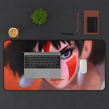 Cargar imagen en el visor de la galería, Princess Mononoke Mouse Pad (Desk Mat) With Laptop
