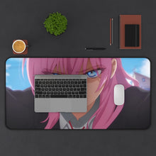 Load image into Gallery viewer, Shikimori&#39;s Not Just a Cutie Kawaii Dake Ja Nai Shikimori-san, Micchon Shikimori Mouse Pad (Desk Mat) With Laptop
