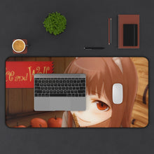 Cargar imagen en el visor de la galería, Spice And Wolf Mouse Pad (Desk Mat) With Laptop
