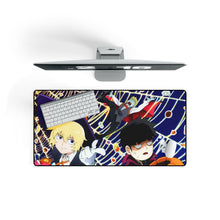 Charger l&#39;image dans la galerie, Mob Psycho 100 Arataka Reigen, Shigeo Kageyama, Teruki Hanazawa Mouse Pad (Desk Mat) On Desk
