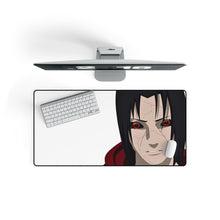 Load image into Gallery viewer, Itachi Uchiha Mouse Pad (Desk Mat) On Desk
