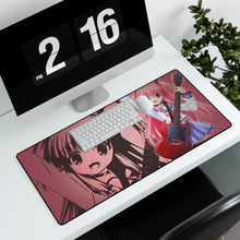 Charger l&#39;image dans la galerie, Tapis de souris (tapis de bureau) Angel Beats!
