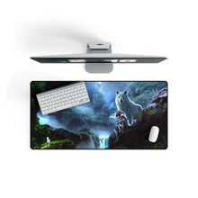 Cargar imagen en el visor de la galería, Princess Mononoke Mouse Pad (Desk Mat) On Desk
