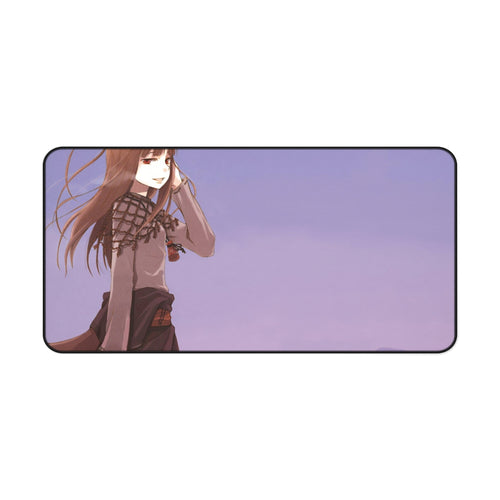 Spice And Wolf Mouse Pad (Desk Mat)